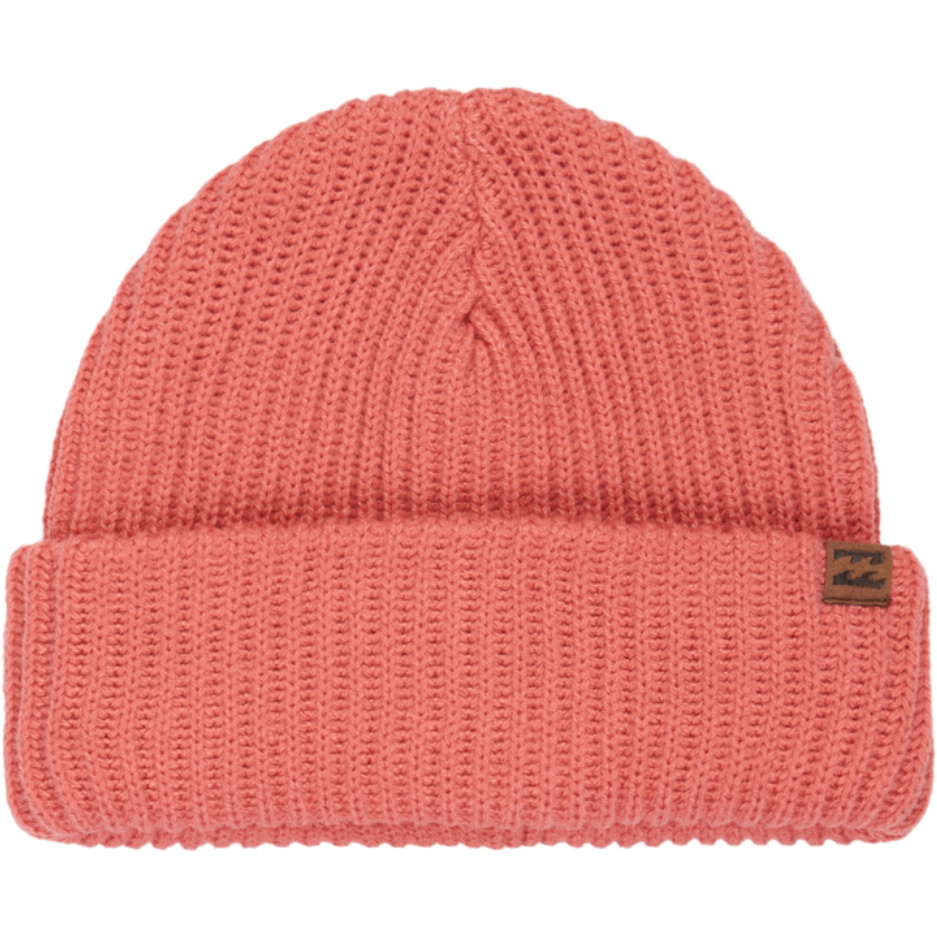 2025 Billabong Womens Alta Rib Beanie EBJHA00121 - Coral